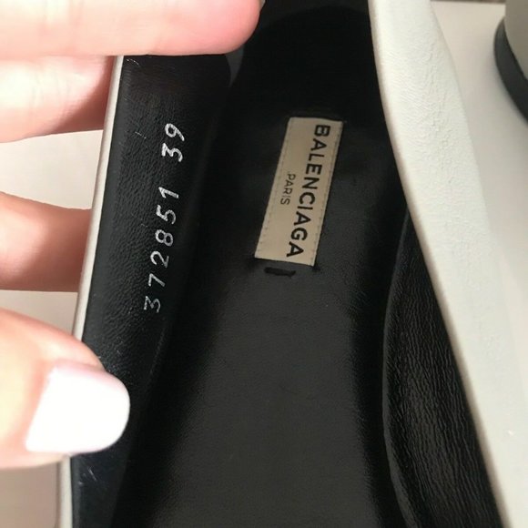 BALENCIAGA Gray 'Gris Perle' Lambskin Silver 39 - Picture 5 of 12